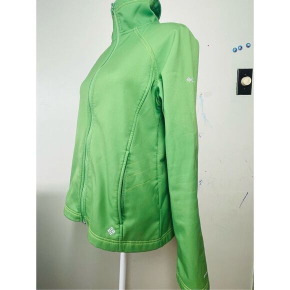 Columbia Womens Omni-Shield Soft Shell Jacket Green Size M - Picture 4 of 8